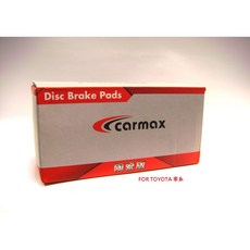 CARMAX 陶瓷版煞車皮 ALTIS WISH RAV4 CAMRY YARIS SIENTA PREVIA 豐田車系適用, 1個, CAMRY 2006-2018年,後 來令片<左輪+右輪>四片