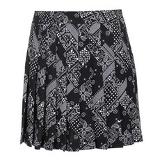 힐크릭 H132반다나플리츠큐롯BK