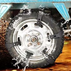 비상 스노우체인 케이블타이 겨울 타이어 미끄럼방지, 1개