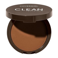 Covergirl Clean Invisible 프레스 파우더 경량 통기성 비건 포뮬라 아이보리 105 10.8g(0.37온스), 180 골든 캐러멜, 10.8g, 1