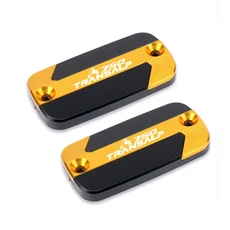 HONDA TRANSALP XL 750 2023 오토바이 적합 CNC 알루미늄 프론트 브레이크 저수조 유체 탱크 커버 오일 컵