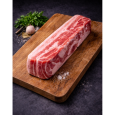 냉동 수입 삼겹살 껍질 없는 통삼겹살 1kg 2kg 5kg 대용량 구이용 보쌈용, 1개