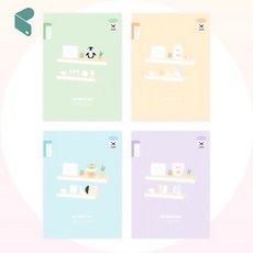 초등노트 펜피아 10칸 국어 16매 1권 필기노트 학습 공책 제이엘생활