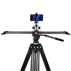 DSLR 카메라 촬영용 지미집 촬영 삼각대 텔레비전 암 휴대용, 80cm 슬라이드 + 유압헤드+1.6m삼각대, 1개