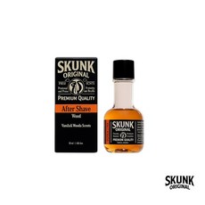 Skunk Original Wood After Shave 鬍後保養液 香草與木質香, 1個, 迷你50ml