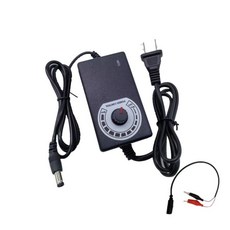 DIY 플로킹식모기 사이즈 모형제작 단일 테이블형 잔디, 3V-12V1A 듀얼+악어 클램프