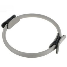 皮拉提斯環/瑜珈健身環, 灰色, 1個