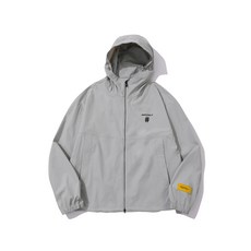 [국내 매장품] BEENTRILL 베이직 해시태그 오버핏 윈드브레이커(라이트 그레이) 166076