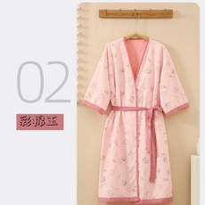 吸水速幹 居家睡袍 柔軟浴衣