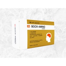 寶克亞敏諾BOCK-AMINO軟膠囊 DHA海藻油 PS 50粒, 1個