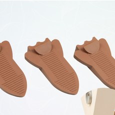바느질 손가락 보호대 핑거가드 재봉 안전 실리콘 손보호 가이드 도구, 1개