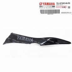 YAMAHA 原廠 新勁戰 二代 有飛旋踏桿 側條 1CJ-X7492, 1個, 左1CJ-X7482-00-P0.黑