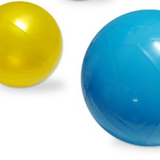 칼라무지탱탱볼 무지 칼라 비치볼 칼라무지 공 물놀이, 1개, 돼지탱탱볼(블루)