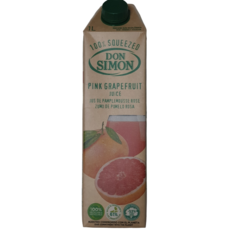 돈시몬 생과일 착즙 자몽주스, 1L, 2개