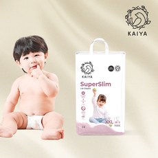 카이야 슈퍼슬림 프리미엄 기저귀 팬티형 남여공용, 점보형(2XL), 28매