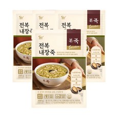 [본죽] 전복내장죽 200g, 4개