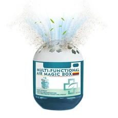 다기능 에어 매직 박스 실내 공기 정화 먼지 제거 흡입, 02 1Pcs