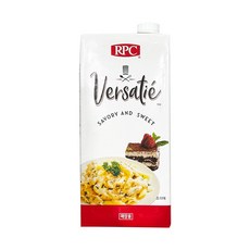 푸드올마켓_ 리치코리아 RPC 베르사띠 휘핑크림 1L /냉장/ 소비기한 26.05.24, 1개