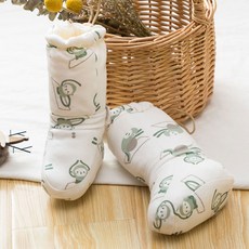 미뇽 아기 풋워머 겨울 외출 양말