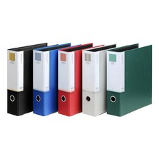 문화산업 합지D링바인더 B849A-7 A4 3공 7cm 청색, 단품