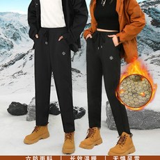 PEAK 六防科技保暖護膝褲, 六防登山褲400G薄絨 平方克重,4XL 建議160180斤