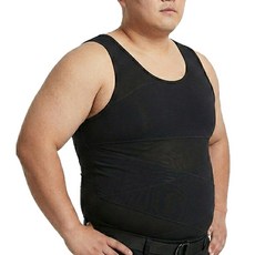 라온피플 빅사이즈 남성 가슴 뱃살 옆구리 보정 런닝 보정나시