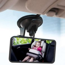 차실내 보조룸미러 흡착식 보조석 뒷좌석거울, 사각