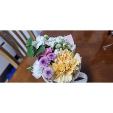 제철생화 꽃다발 꼬마 꽃다발 납골당 유치원 행사 발표회 랜덤발송, 1개, 복합