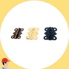 미니데코 나비 장식 경첩 소형 가구 앤틱 빈티지 골드 블랙 경첩 커머스픽201