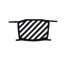 오프화이트 오프화이트 사선 스트라이프 마스크