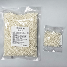 슈가 스프링클 트윙클 펄 화이트 구슬 식용 데코레이션 장식 소포장, 1개, 12g