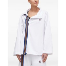 휠라 스트라이프 지퍼 탑