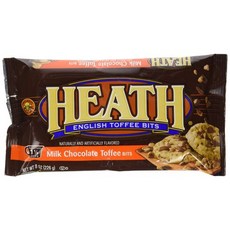 히스 밀크 초콜릿 & 토피 비트 8온스 백 (6개 팩) Heath Baking Bits