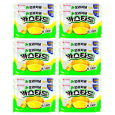 롯데 카스타드 오리지널, 460g, 6개