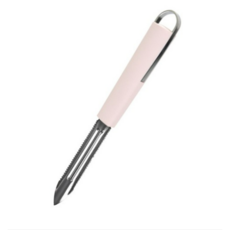 제니얼 스완베이비 일자감자칼, 핑크, 1개