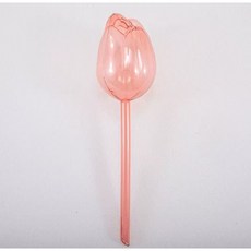 튤립 자동급수 화분 물주기 도구 식물 급수기, 샴페인, 2개