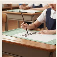 박주부템 서예 종이 롤 2p 대형한지작품재료, 그린