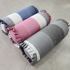쭈앙 캔디베개 커버 원형베개 피치스킨 둥근 베개커버 가성비 베개커버 할머니베개 단체베개 커버