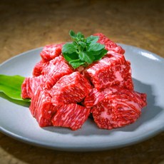 행복하누 1++등급 김상준명인 숙성한우 국거리 덩어리, 200g, 1박스