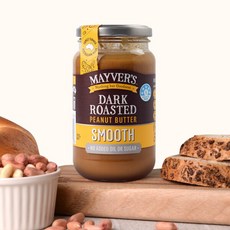 메이버스 다크로스티드 스무스 피넛버터, 375g, 1개