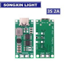 다중 셀 2S 3S 4S Type-C 8.4V 12.6V 16.8V 승압 부스트 LiPo 폴리머 리튬 이온 충전기 7.4V 11.1V 14.8V 18650 리튬 배터리