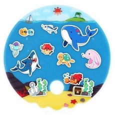 셀러덕 바다 부채 꾸미기 10개 부채만들기재료