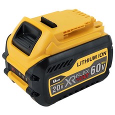 호환 디월트 배터리 DCB547 플렉스 볼트 20V 9.0Ah 60V 리튬이온 배터리 MAX, 1개