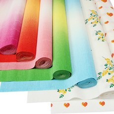 [동화오피스] 두성종이 투톤 무늬 주름지 공예 / 주름작업없음, 투톤주름지-연핑크