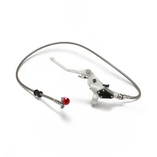 오토바이 유압 클러치 레버 마스터 실린더 혼다 야마하 CR YZ 125 수직 엔진 더트 ATV용 1200mm, 04 silver, 04 silver