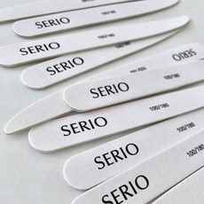세리오 우드화일 네일파일 100/180, 1개