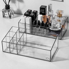 화장품 투명 정리 아크릴 네일 수납 향수 함 진열 82578pc 1(ea), 색상, 1개