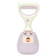 寵物拾便器 狗狗撿便器 鏟屎神器 金毛適用 家用清潔必備, 1個, 紫