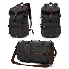 JYColOF 오브ex 체육관 더플 백 백팩 레슬링 가방 신발 수납 공간 4가지 등 방식 방수 스포츠 워킹 노트북 D-라이트 블루 대형 컬러 테니스 배드민턴, C-블랙