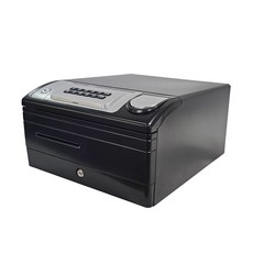 범일 슬라이딩 2단 수제금고 돈통 디지털 캐쉬박스 ND-350HB, ND-350HB 2단 블랙